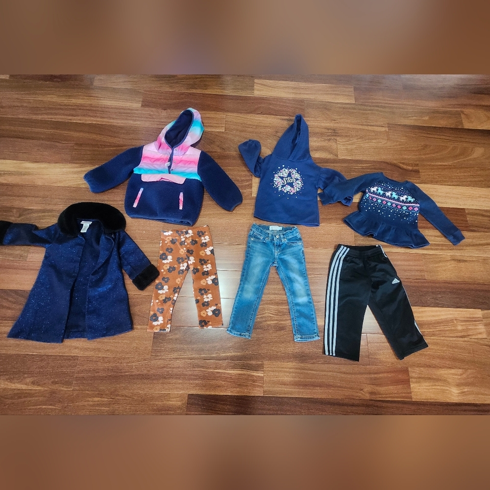 Kids' 3T Clothing Set with Hoodies and Pants